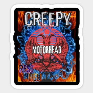 Rest In Hell Motorhead Sticker